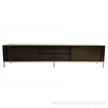 Modern Storage Cabinet with Metal Base (CB-240)